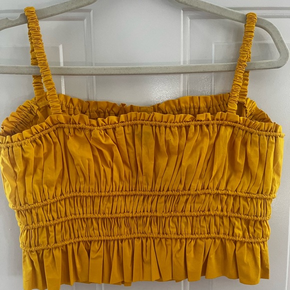 NWT J. Crew Cinched-waist Cotton Poplin Tank Top - Picture 3 of 6